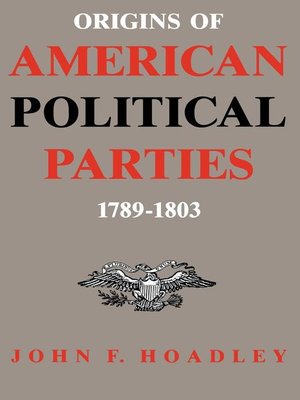 cover image of Origins of American Political Parties